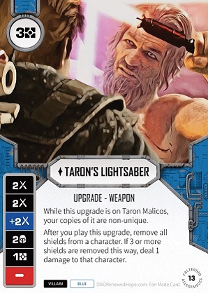 Taron's Lightsaber
